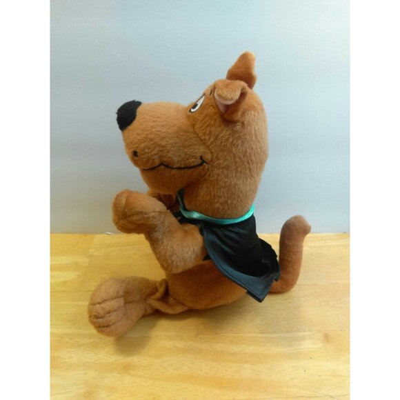 Scooby Doo Sitting with Black Cape Dog Animal 10" Plush Stuffed Toy - Picture 4 of 7